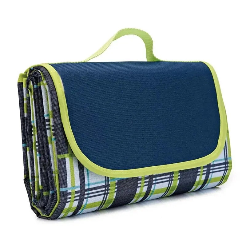 Camping Cot Foldable - Camping Beach Mat Plaid Portable Hiking