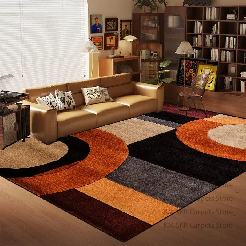Outdoor Furniture For Cafe - Nordic Multi Color Living Room Carpet