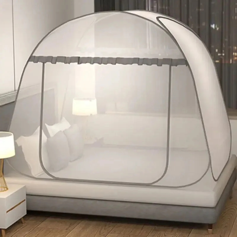 Camping Cot Foldable - Simple Yurt Mosquito Net Portable Camping