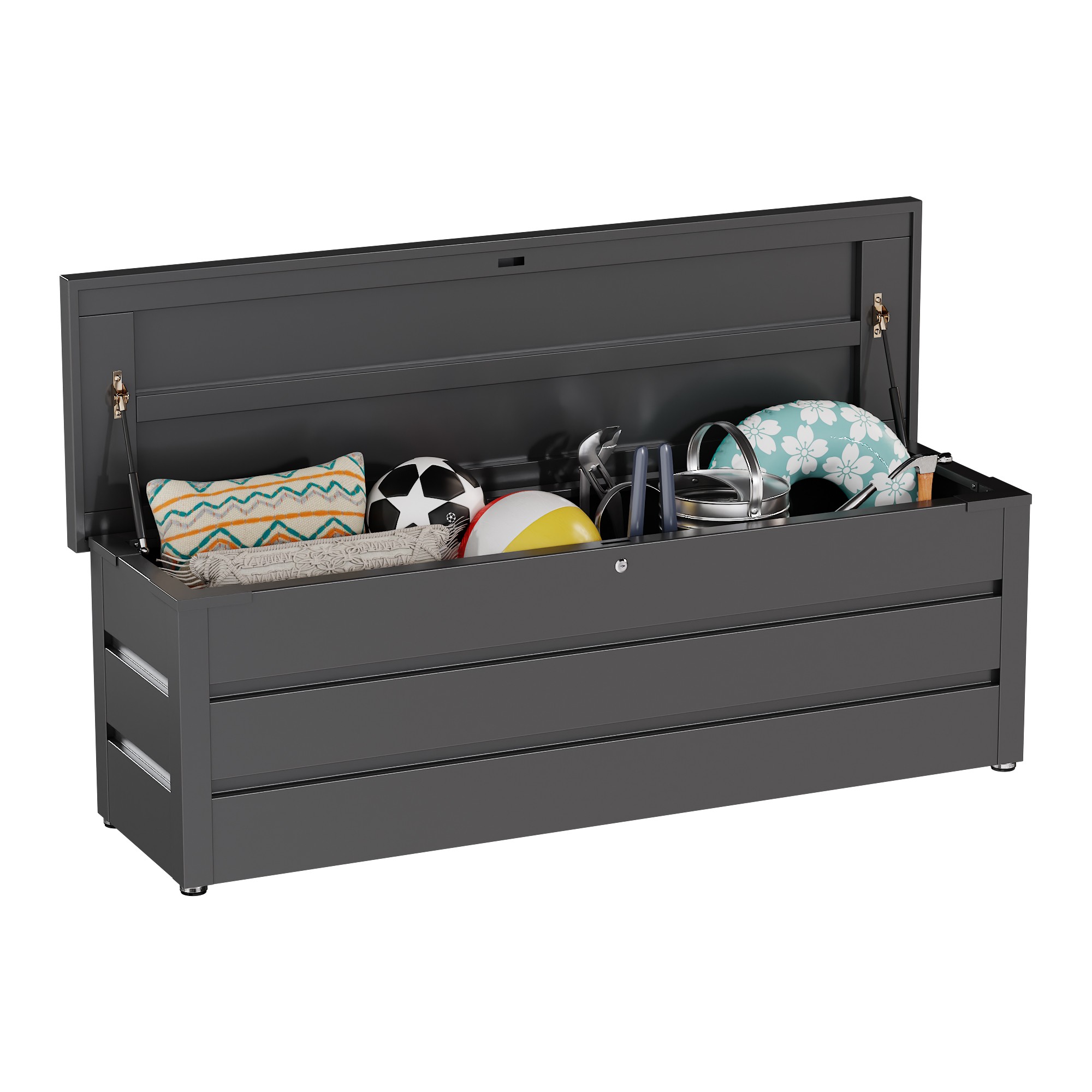 Garden Storage Box - Eco-Friendly Easily Assembled Outdoor Storage Deck