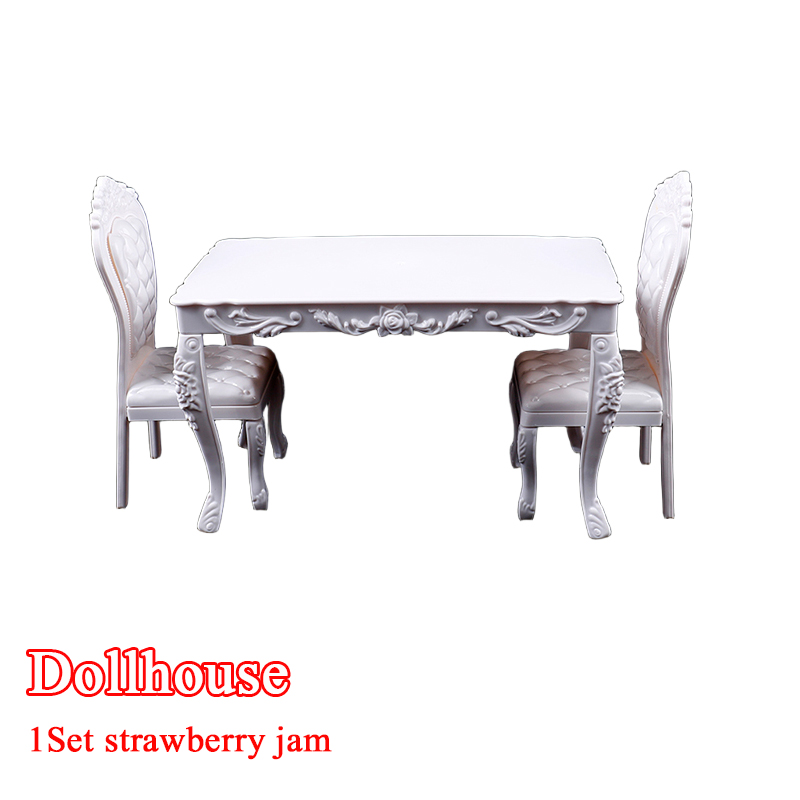 Outdoor Furniture Wood - Dollhouse 1:6 Kitchen Furniture Dining Table