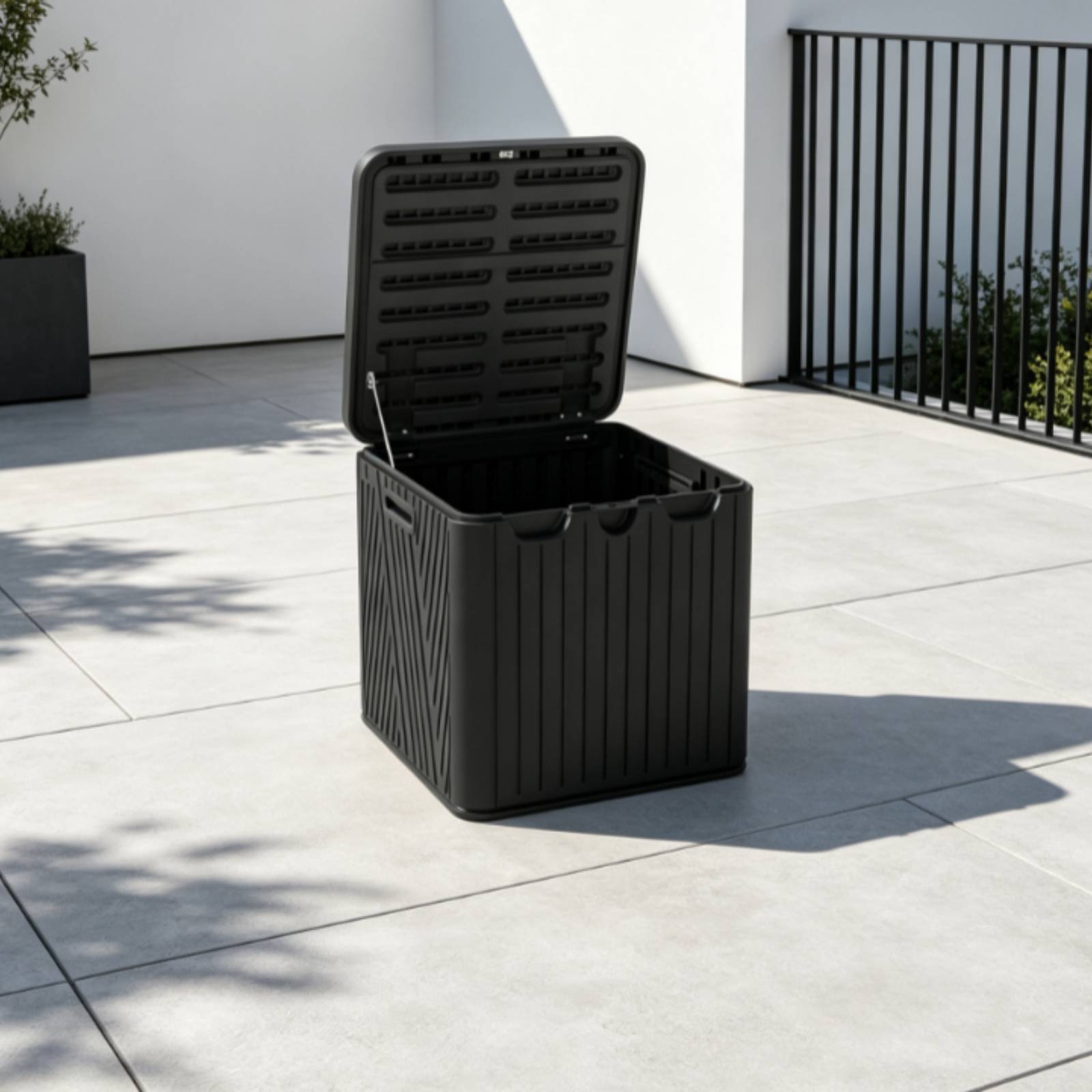 Garden Storage Box - Outdoor Storage Box Weather-Resistant Storage Box