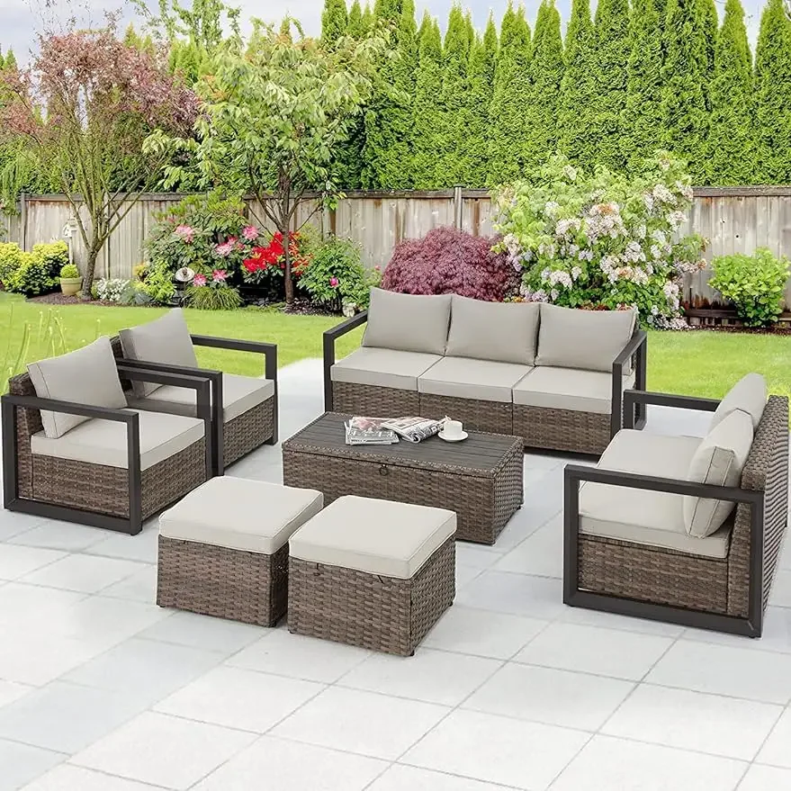 #For Aluminum Outdoor Patio Fu - огляд і ціна Outdoor Furniture With Storage For Cushions