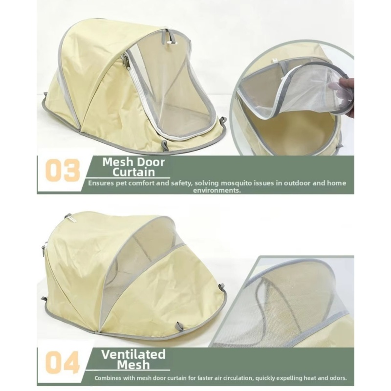 Portable Pop Up Dog Tent Sun P - огляд і ціна Camping Cot Foldable