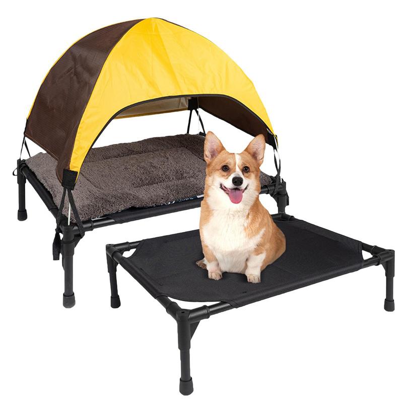 Outdoor Elevated Dog Bed Folda - огляд і ціна Camping Cot Foldable