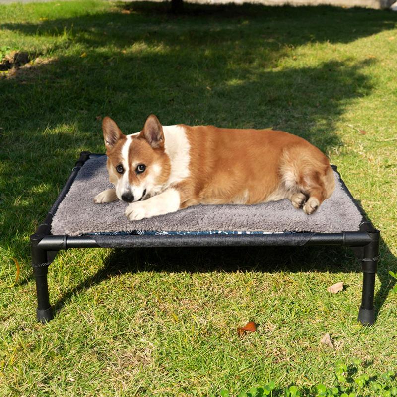 Outdoor Elevated Dog Bed Folda - огляд і ціна Camping Cot Foldable