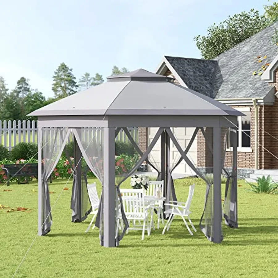 11' x 13' Pop Up Gazebo  Tent  - огляд і ціна Gazebo Pop Up