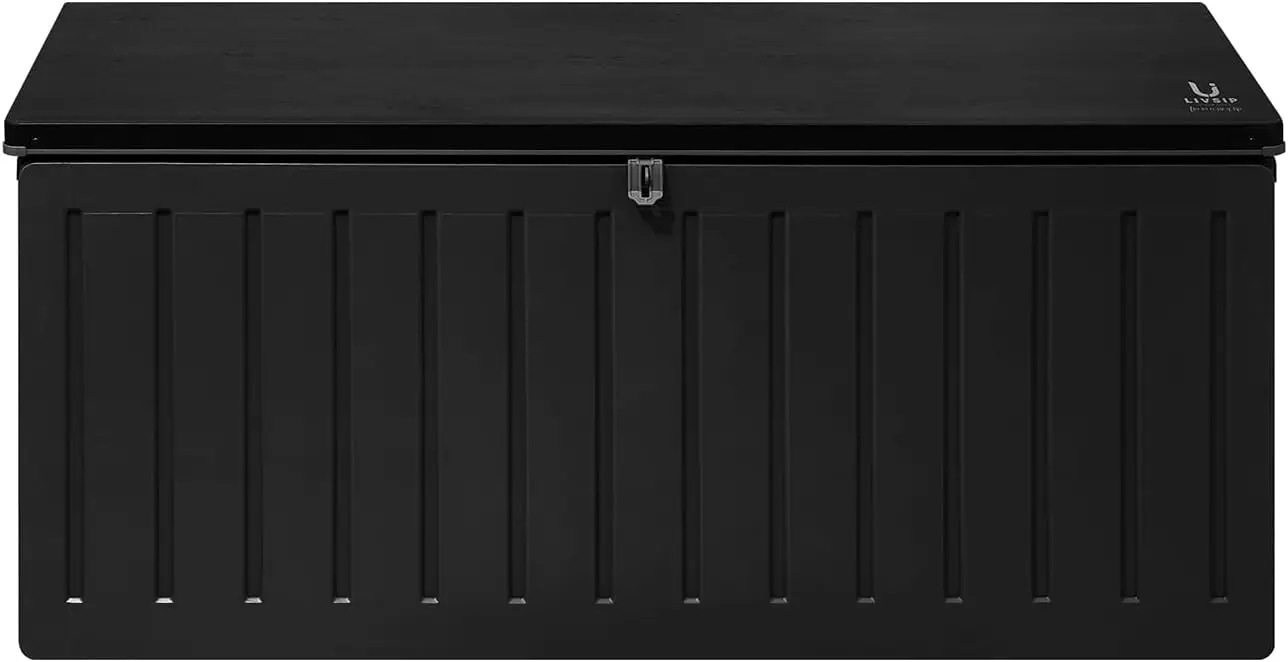 490L Outdoor Storage Deck Box  - огляд і ціна Outdoor Furniture With Storage For Cushions