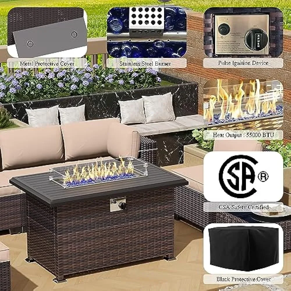 -Patio Furniture Set With Prop - огляд і ціна Outdoor Furniture And Fire Pit