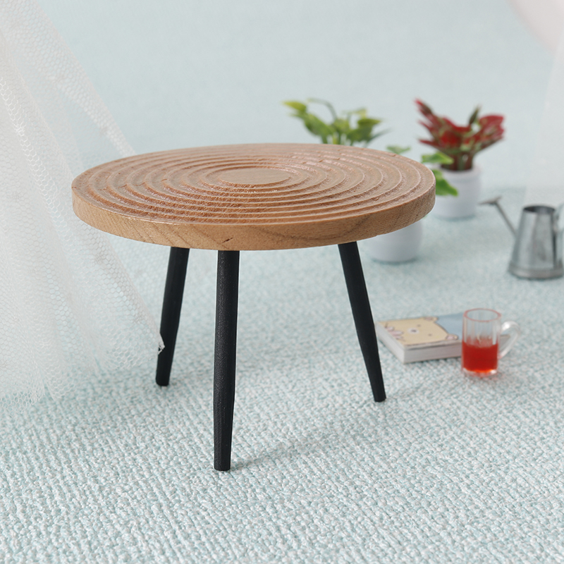 1:12 Dollhouse Miniature Round - огляд і ціна Outdoor Furniture Wood