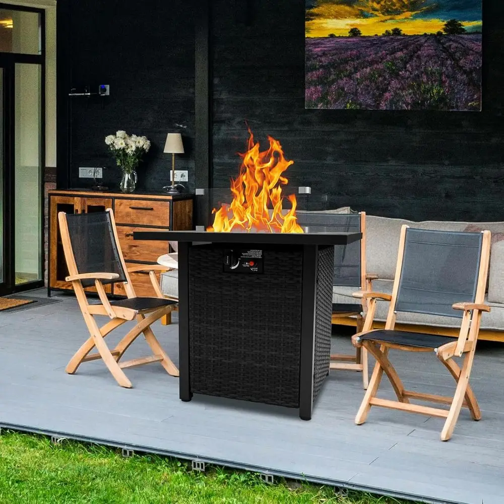 Wicker Outdoor Patio Furniture - огляд і ціна Outdoor Furniture And Fire Pit