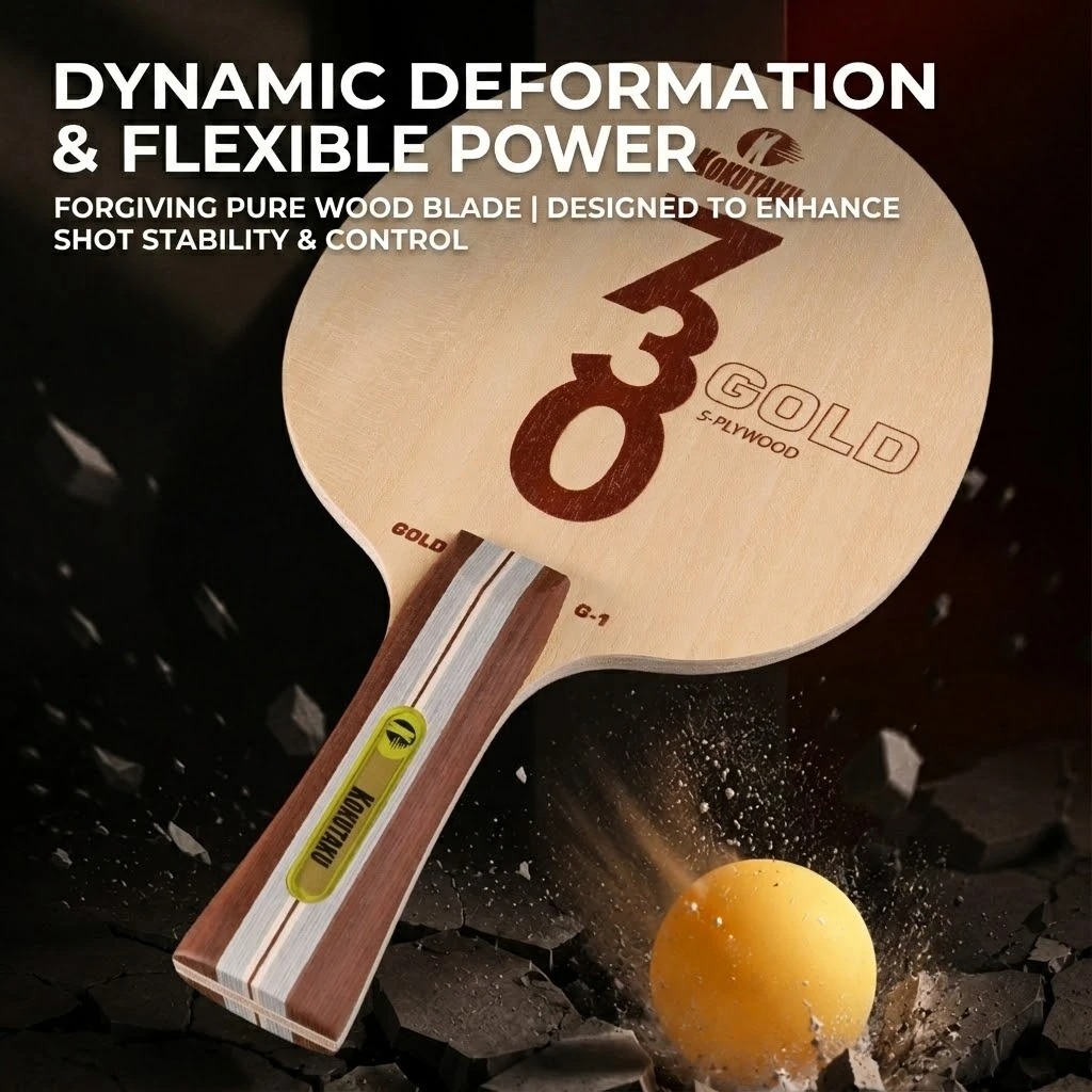 Kokutaku Table Tennis Blade FL - огляд і ціна Outdoor Furniture Wood