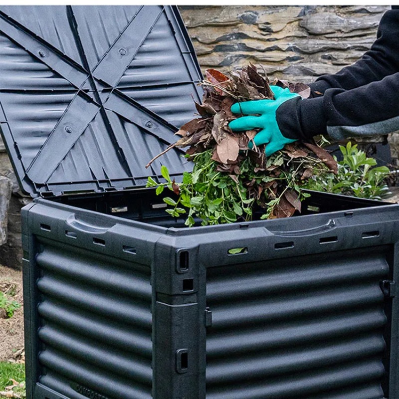 Garden Compost Bin Outdoor Com - огляд і ціна Garden Storage Box