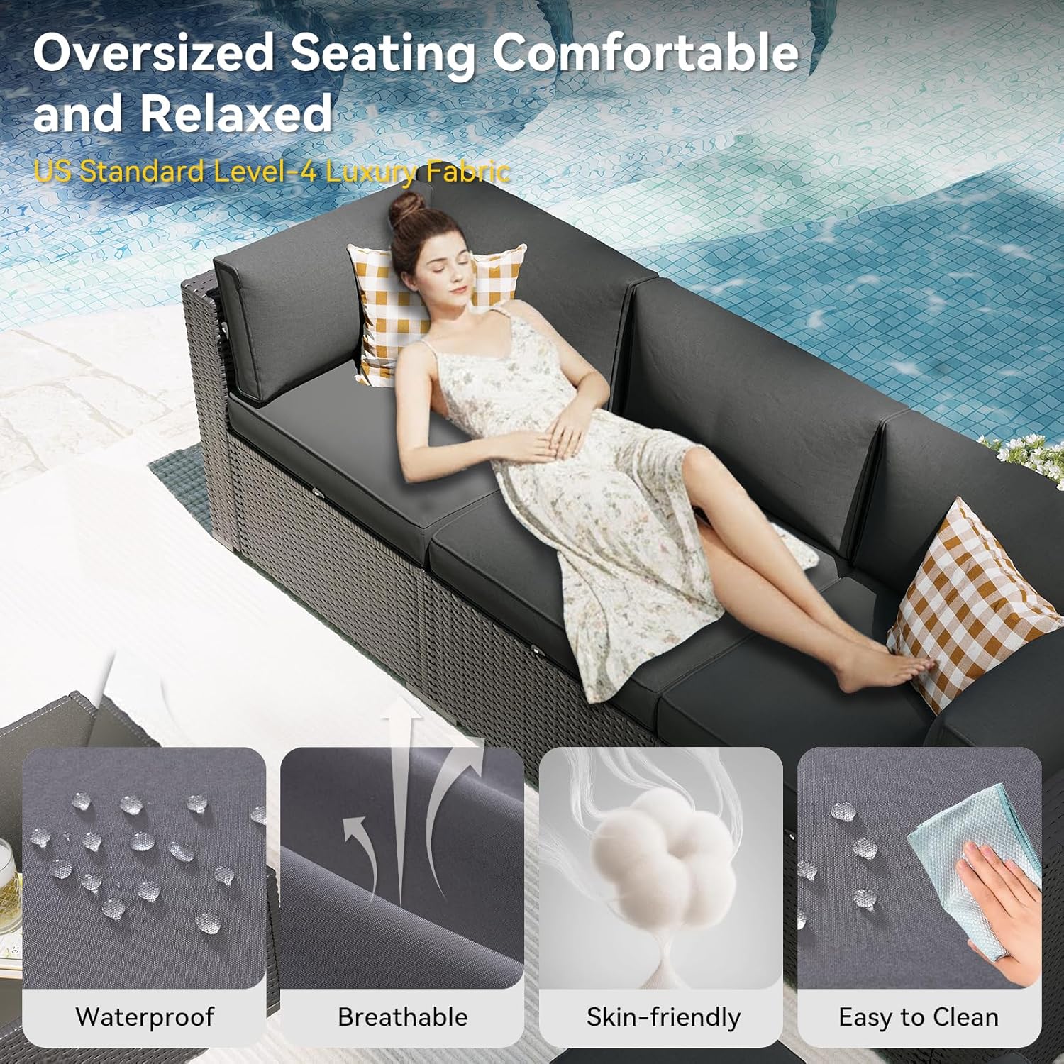 Patio Furniture Set with Fire  - огляд і ціна Outdoor Furniture And Fire Pit