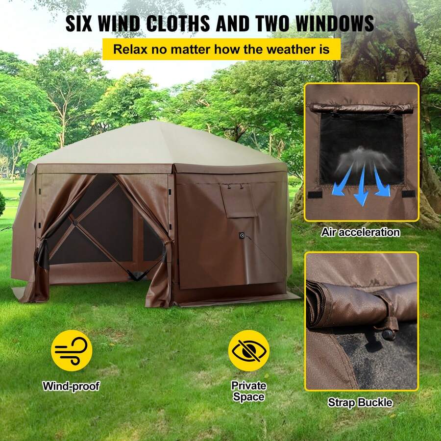 Gazebo Screen Tent, Pop Up Gaz - огляд і ціна Gazebo Pop Up
