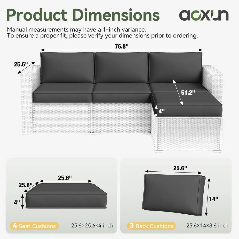7-Piece Grey Outdoor Furniture - огляд і ціна Outdoor Furniture Grey