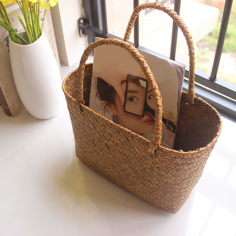 Seaweeds Woven Basket Flower B - огляд і ціна Garden Storage Box