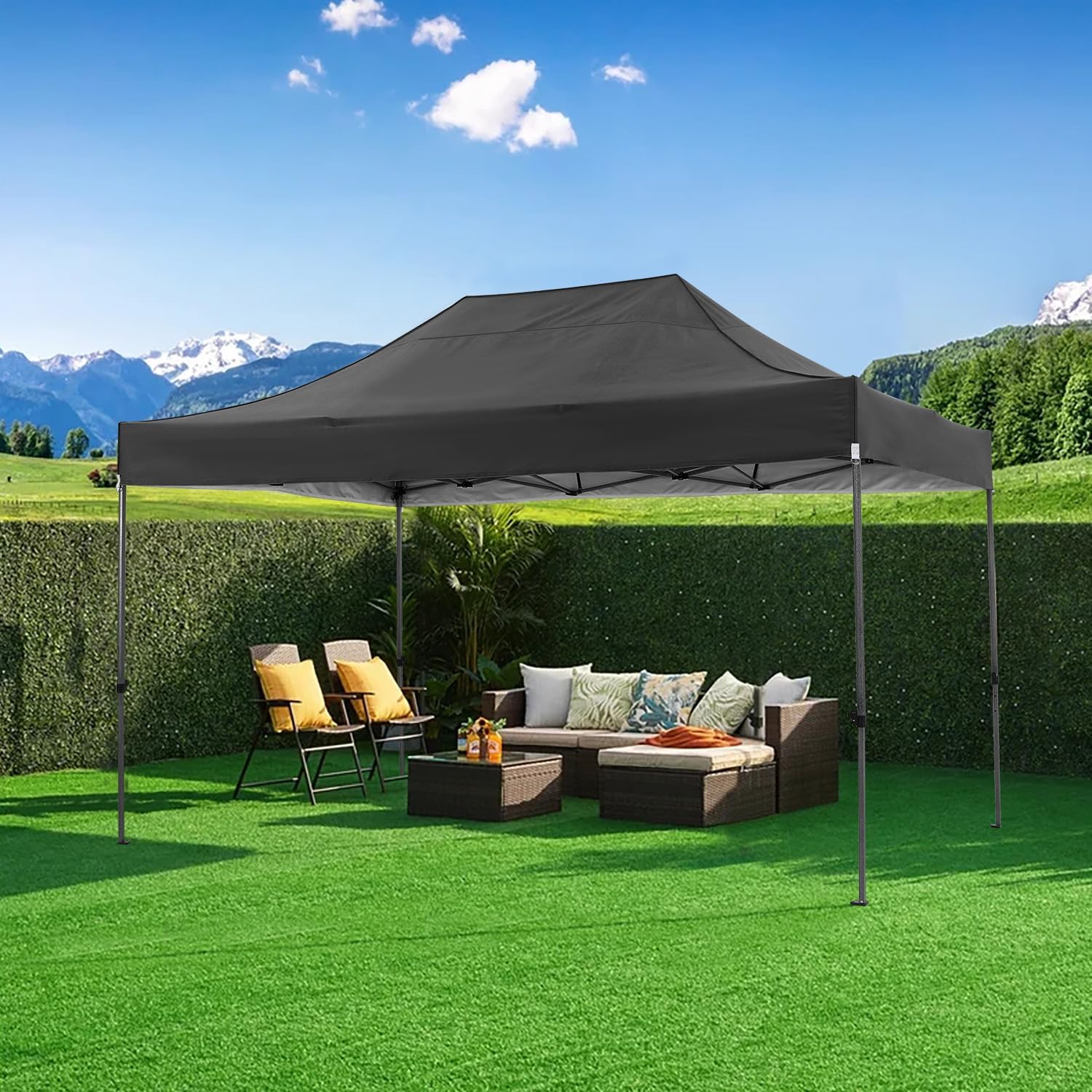 10x15FT Pop Up Canopy Tent wit - огляд і ціна Gazebo Pop Up