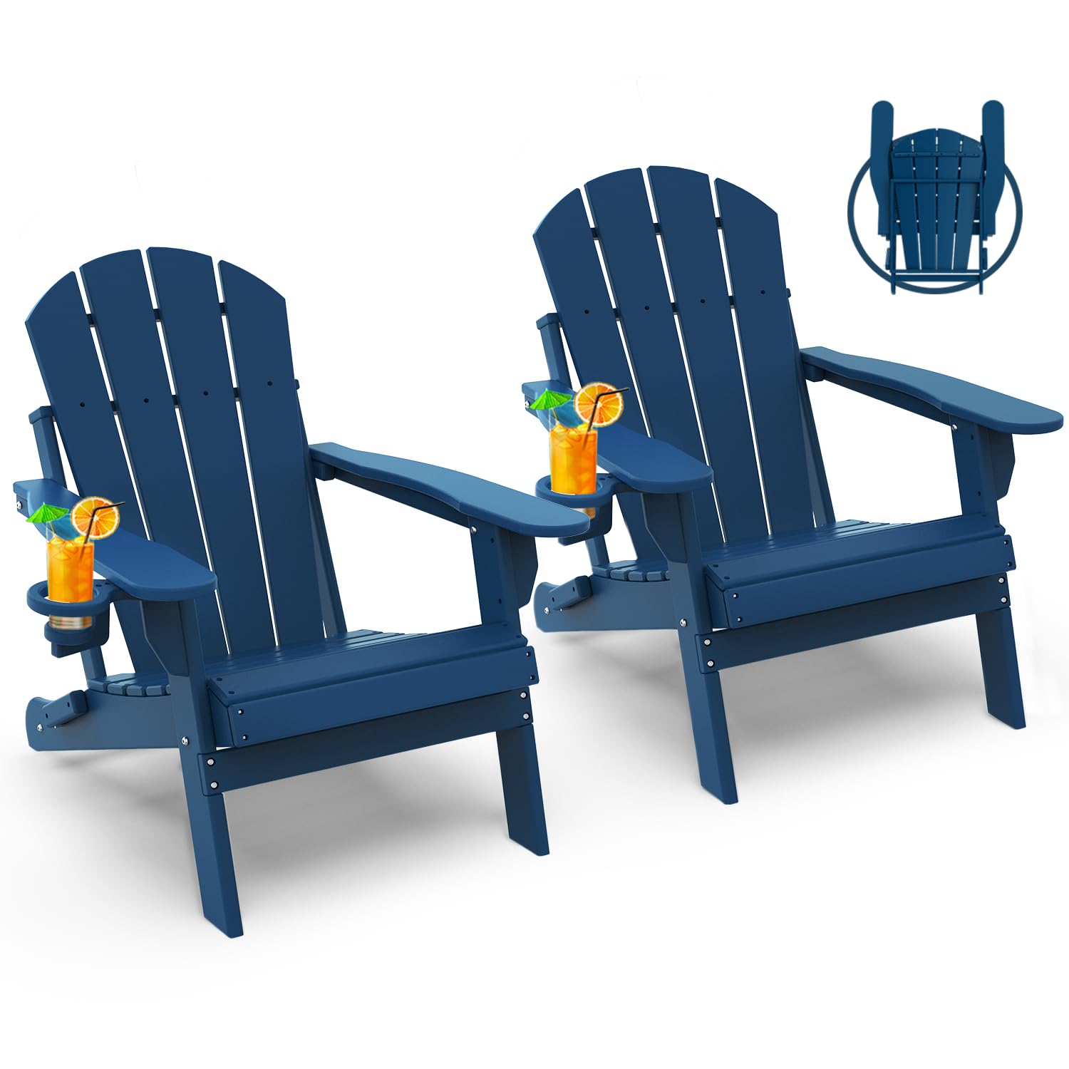 Chair Set 2, Folding All Weath - огляд і ціна Outdoor Furniture And Fire Pit
