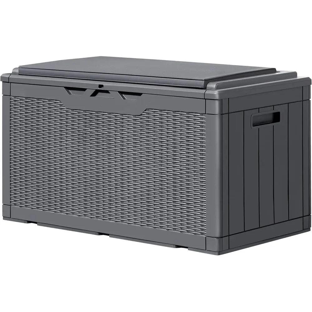 100 Gallon Lockable Deck Stora - огляд і ціна Outdoor Furniture With Storage For Cushions