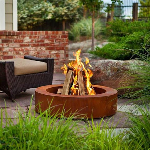 Outdoor Sofa Set Fire Pit Tabl - огляд і ціна Outdoor Furniture And Fire Pit