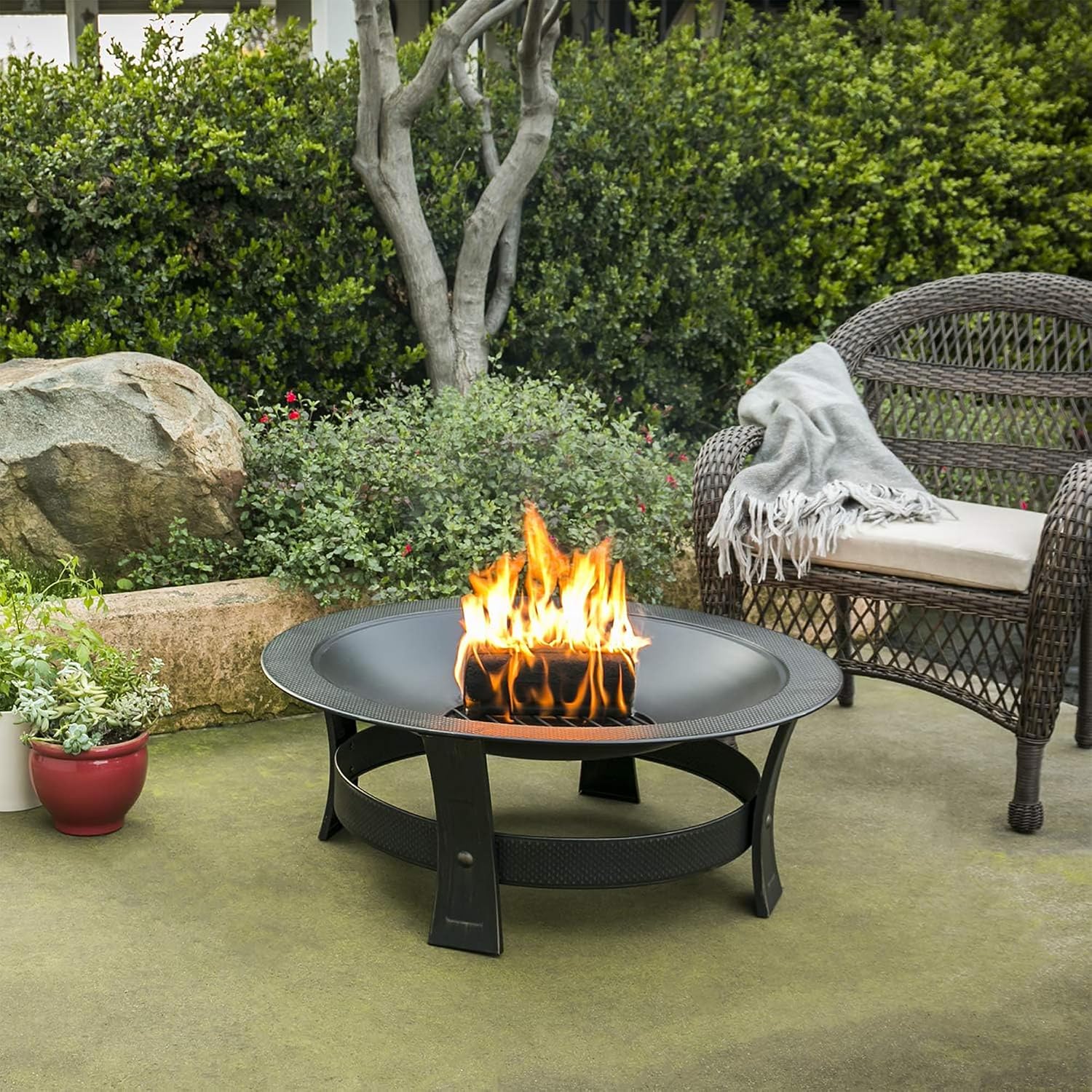 6-Pack Indoor/Outdoor Logs for - огляд і ціна Outdoor Furniture And Fire Pit