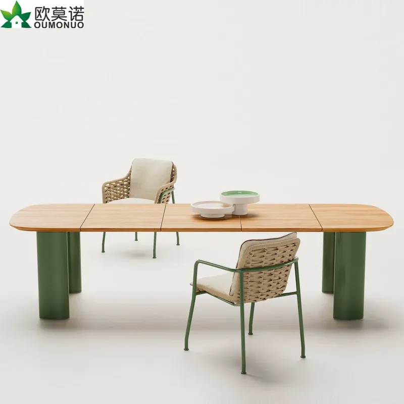 Nordic Rattan Outdoor Dining T - огляд і ціна Outdoor Furniture For Cafe