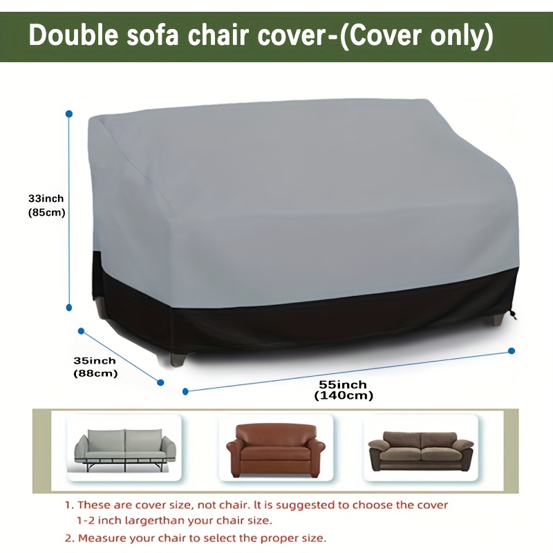 Gray 3 Seater Sofa Cover Patio - огляд і ціна Outdoor Furniture Grey