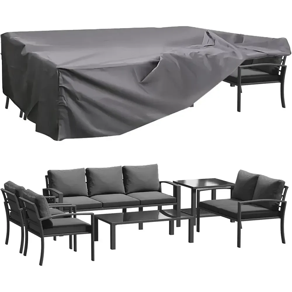 6-Piece Outdoor Patio Furnitur - огляд і ціна Outdoor Furniture Grey