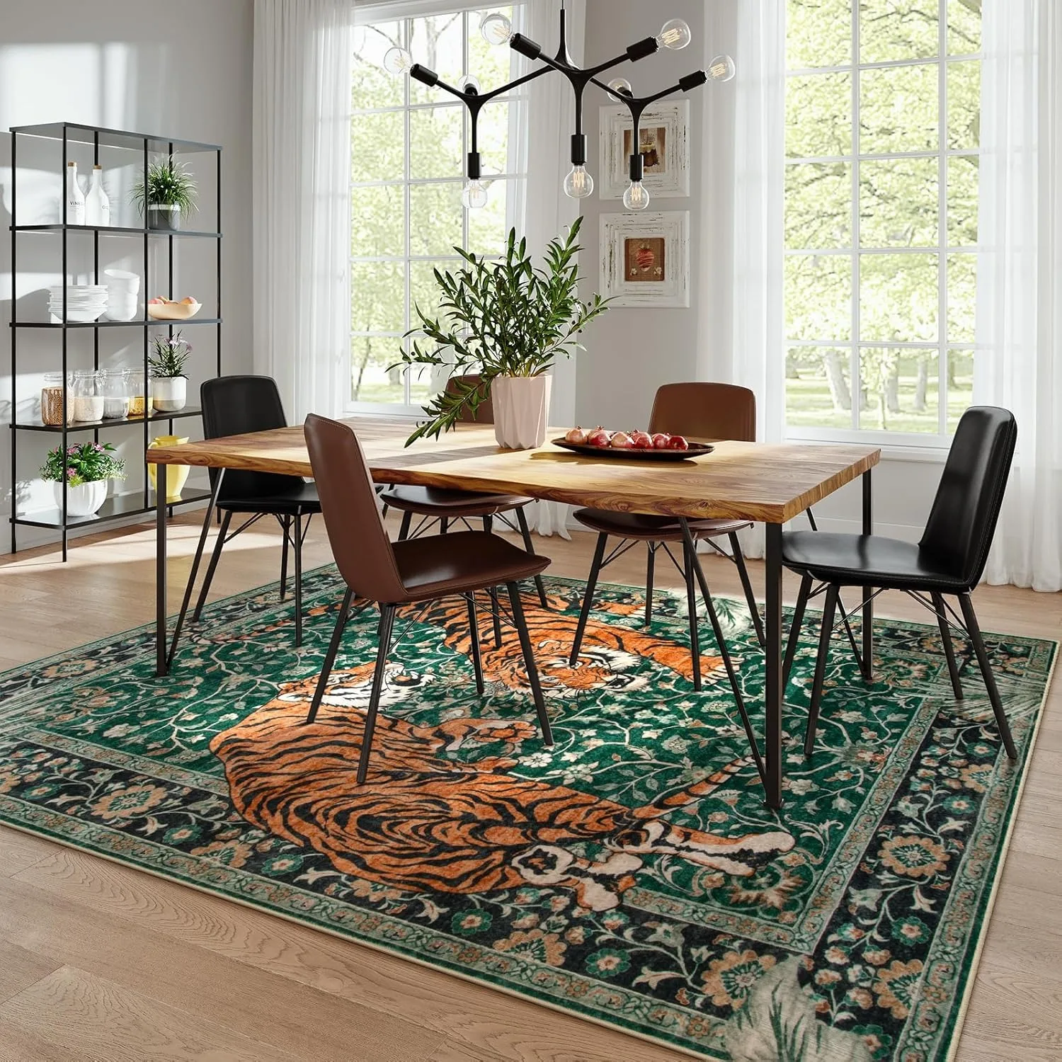 Jungle Tiger Rug for Living Ro - огляд і ціна Outdoor Furniture For Cafe