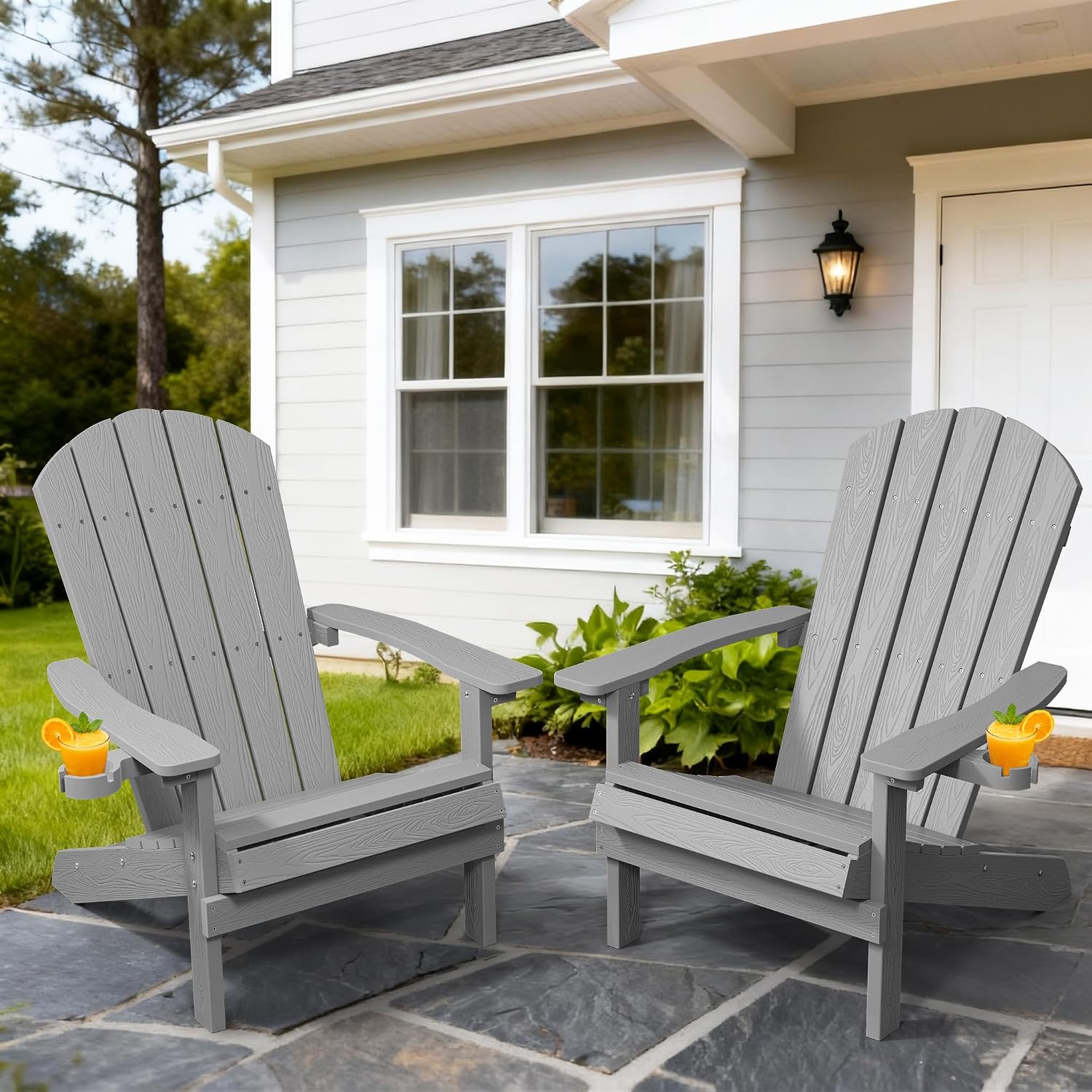 Weather Resistant Adirondack C - огляд і ціна Outdoor Furniture And Fire Pit