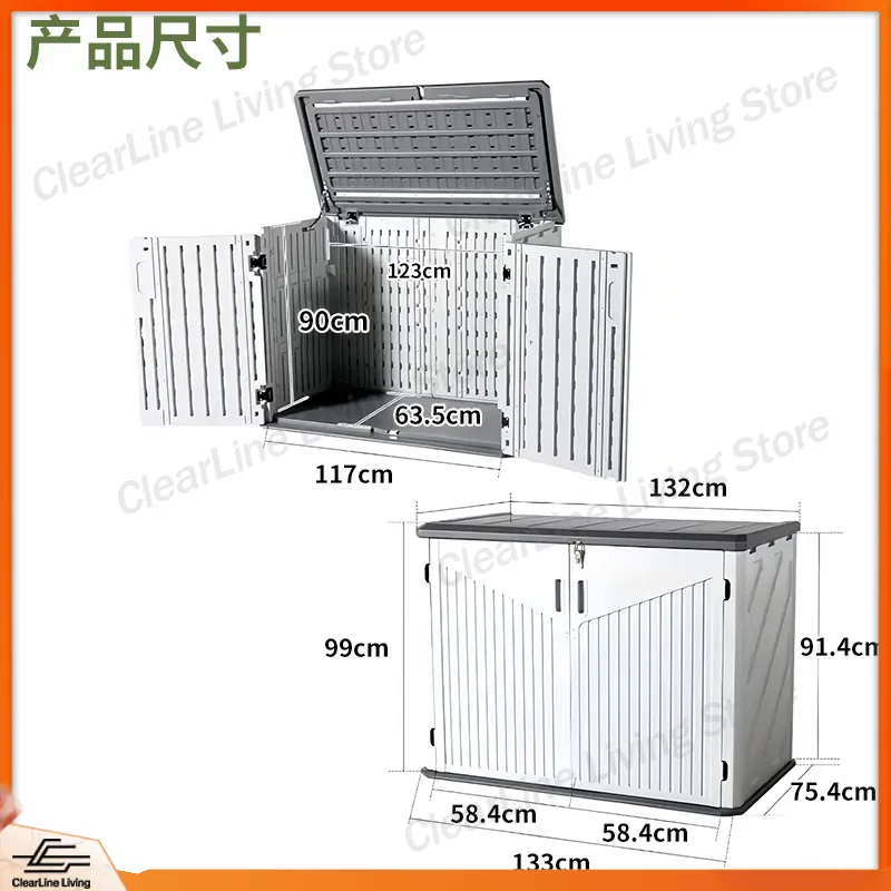 Outdoor Storage Cabinet for Ga - огляд і ціна Garden Storage Box