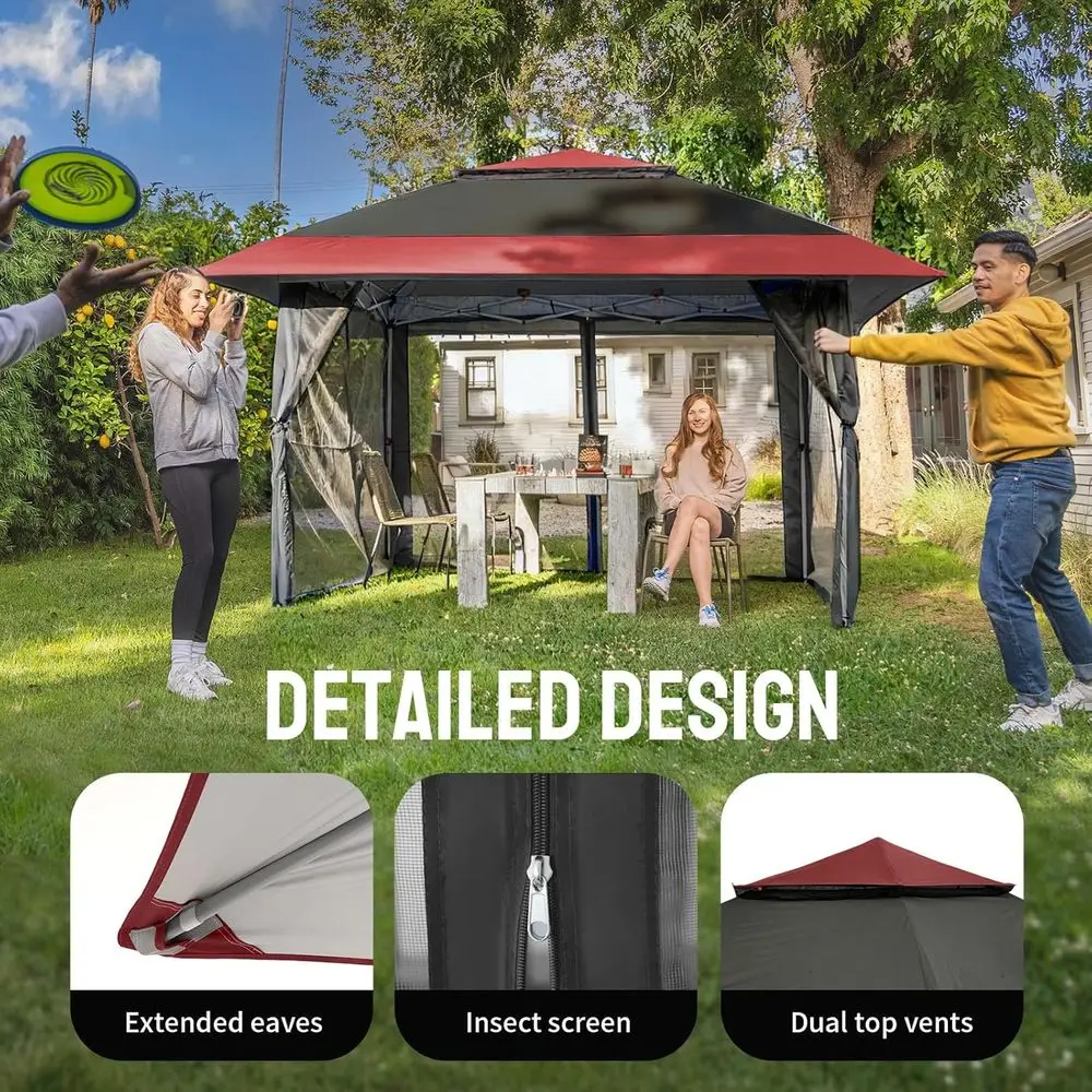 13x13 Pop-Up Gazebo with Wheel - огляд і ціна Gazebo Pop Up