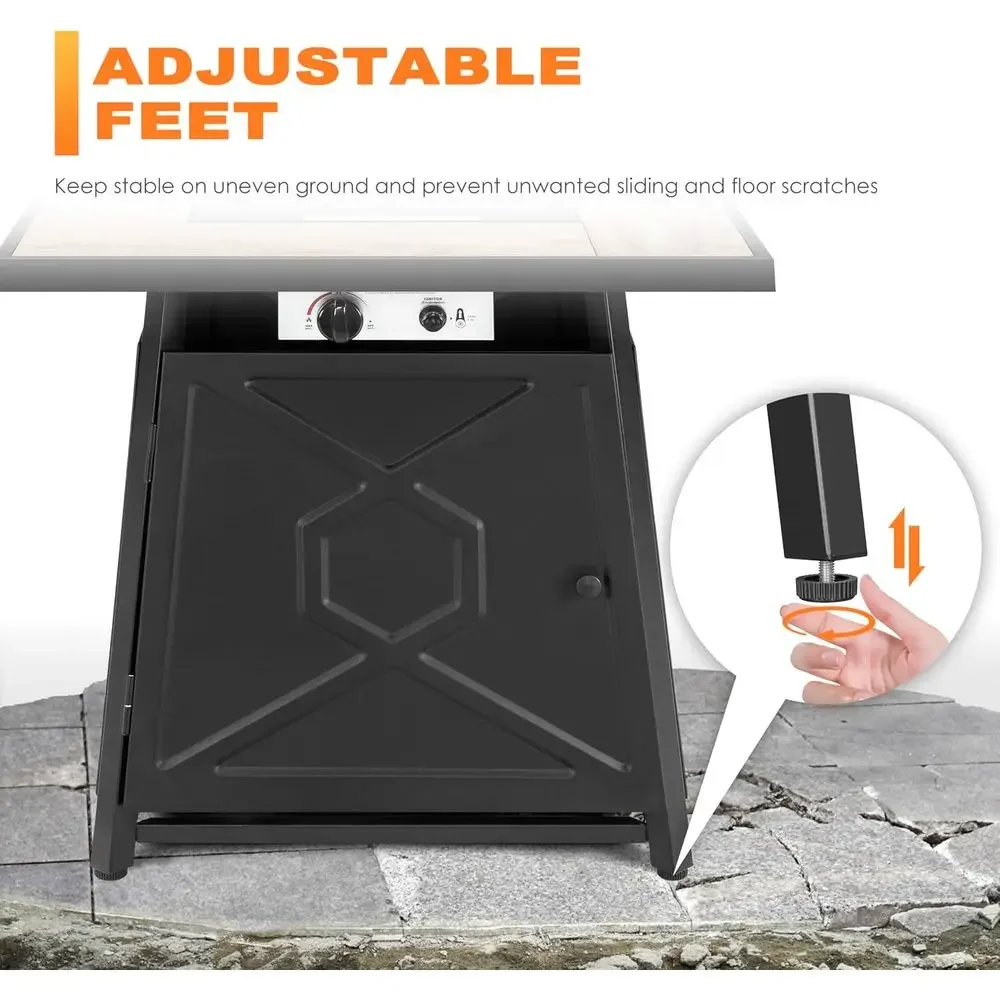 5-Piece Outdoor Patio Furnitur - огляд і ціна Outdoor Furniture Fire Pit Set