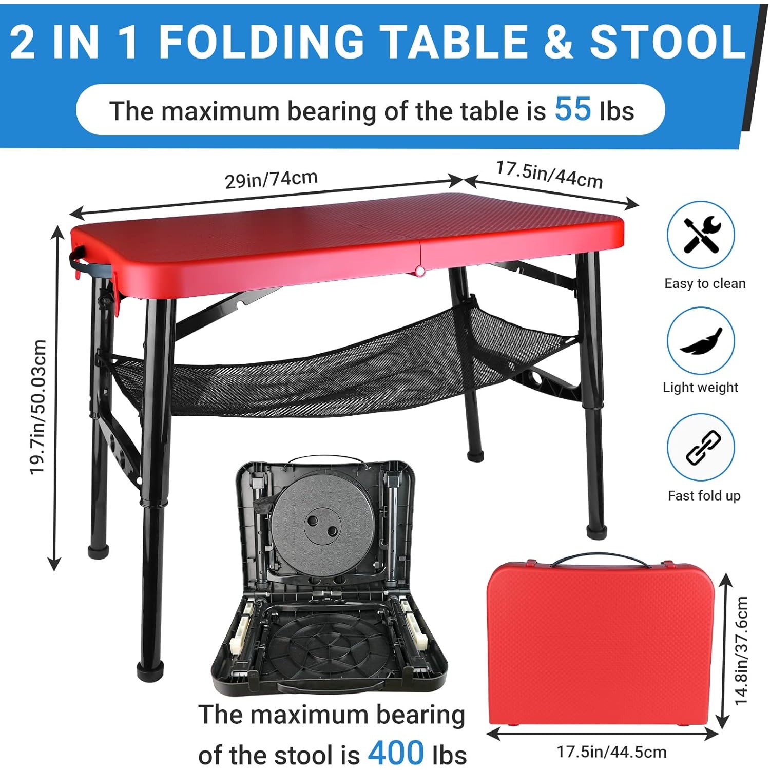 Retractable Folding Table & St - огляд і ціна Camping Cot Foldable
