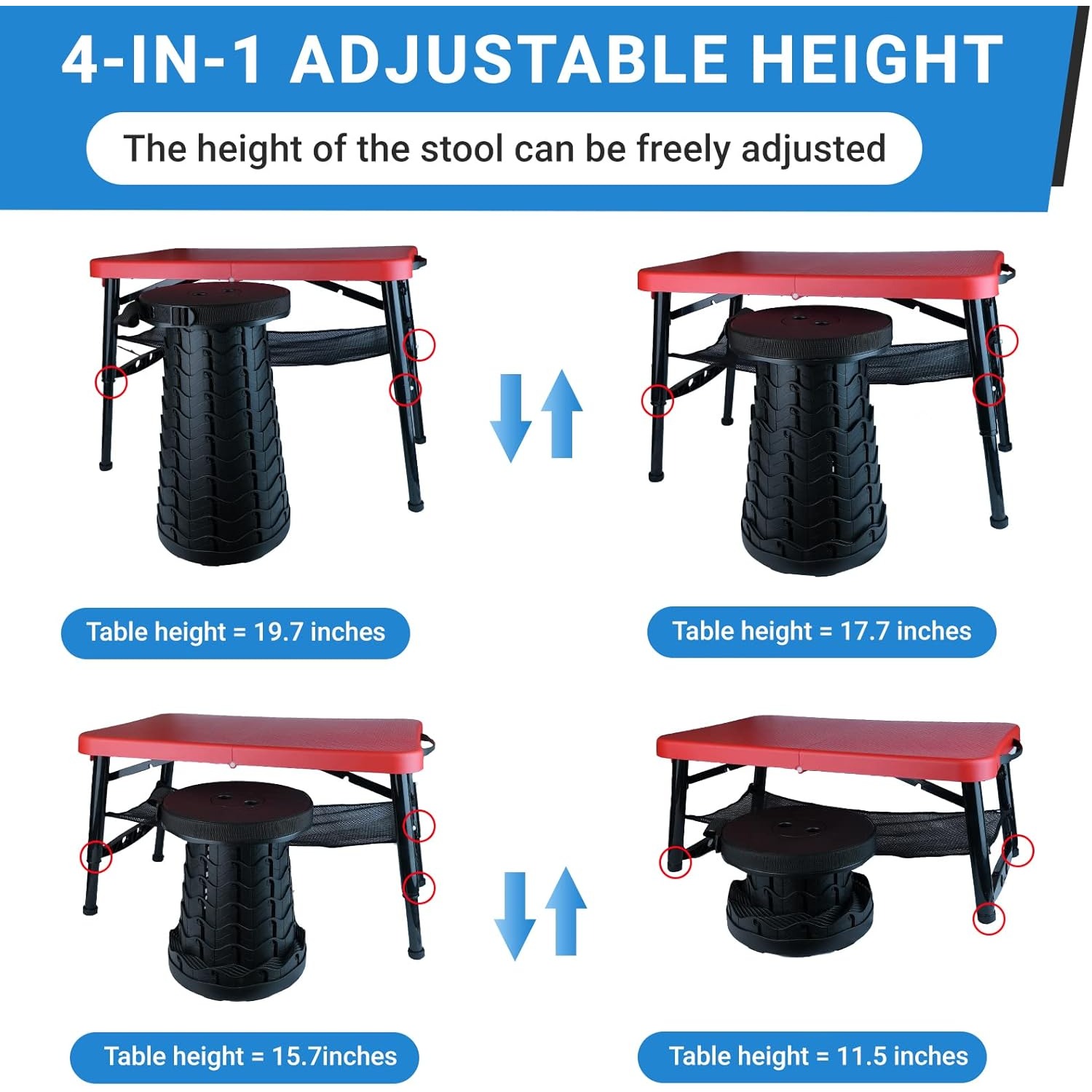 Retractable Folding Table & St - огляд і ціна Camping Cot Foldable